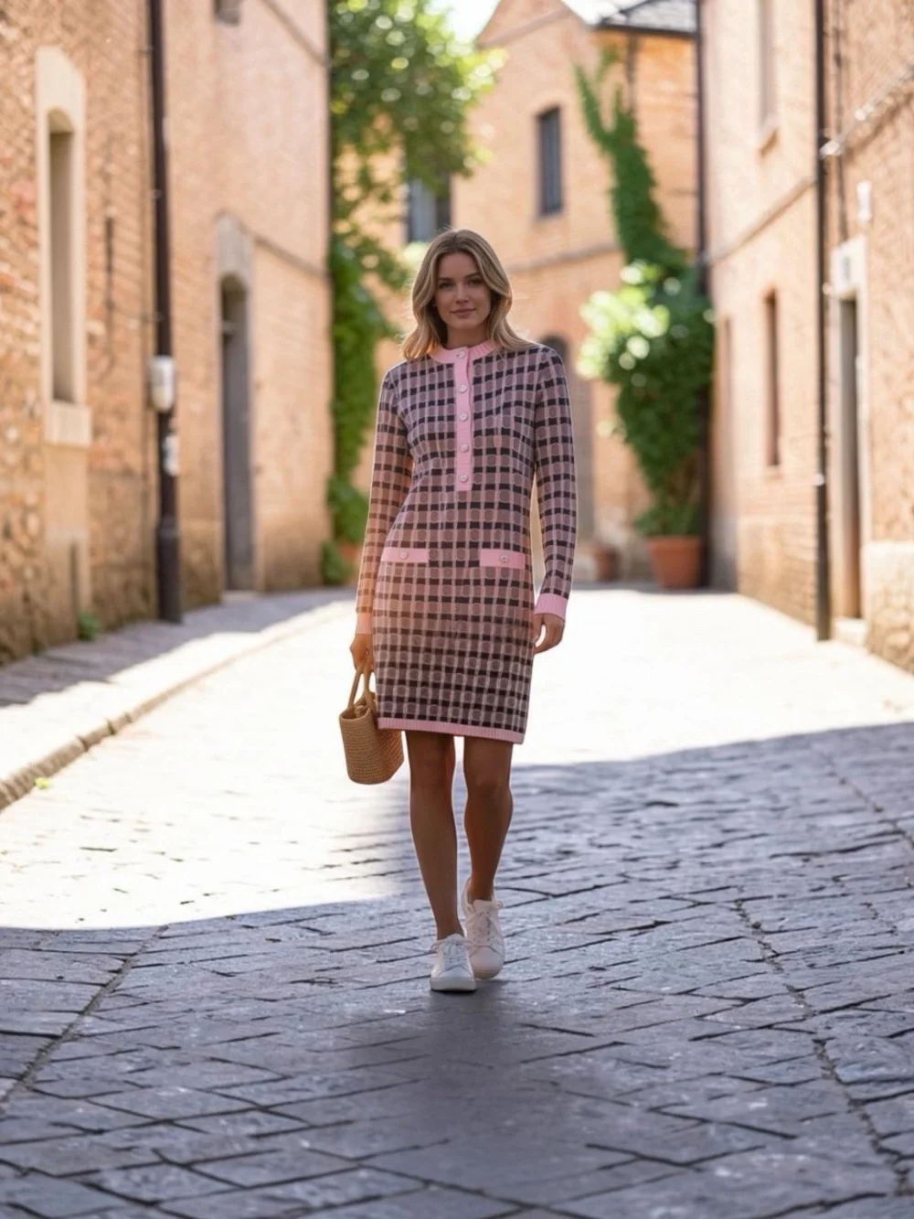 CHANEL Cashmere Shift Dress – 21B Collection (Pre-Fall 2021)